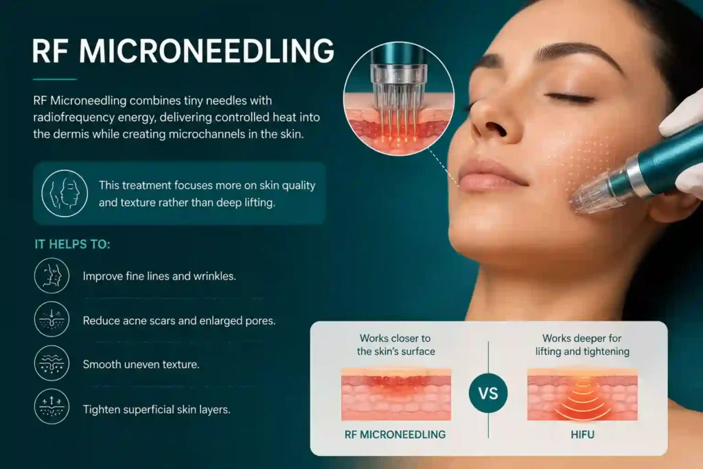 What Does RF Microneedling Do That HIFU Alone Cannot Witley