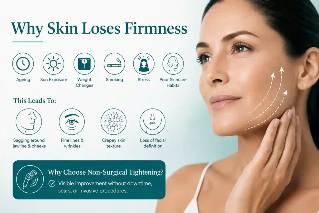 What Makes Skin Lose Firmness and Why Do People Seek Non-Surgical Tightening Witley?